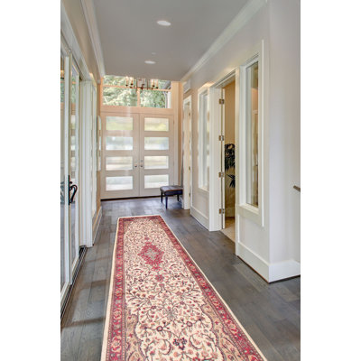 Tapis de couloir nouvel âge en laine 2 pi 7 po x 10 pi 2 po Mudi