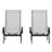 Aubreeann All-Weather PVC-coated Polyester Adjustable Chaise Lounge Chairs with Arms-1525154359-1486918769