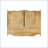 39.37'' Retro 4-Door Wall Mounted Cabinet with Open Hook Rack-126619662