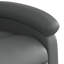 Fauteuil inclinable de massage en similicuir gris Stand Up