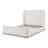 Upholstered Eastern Sleigh Bed Cream-69743008