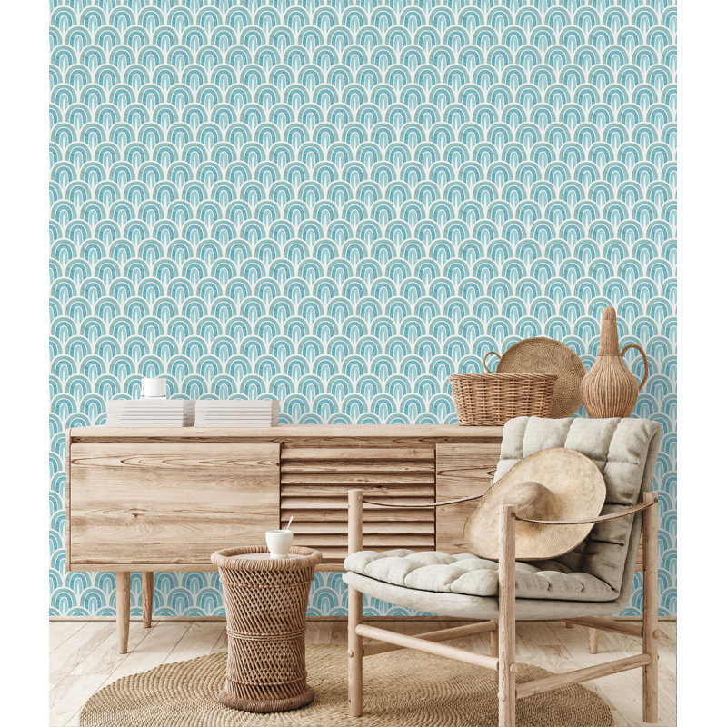 Panneau de papier peint Bellaluna, L 10,4 po x l 25 po, Papier