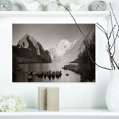«Snow Mountain Lake Panorama», photographie