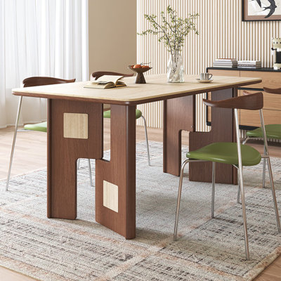 Table de salle à manger noyer