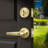 Levers With Deadbolt Reversible Entry Set-72659346
