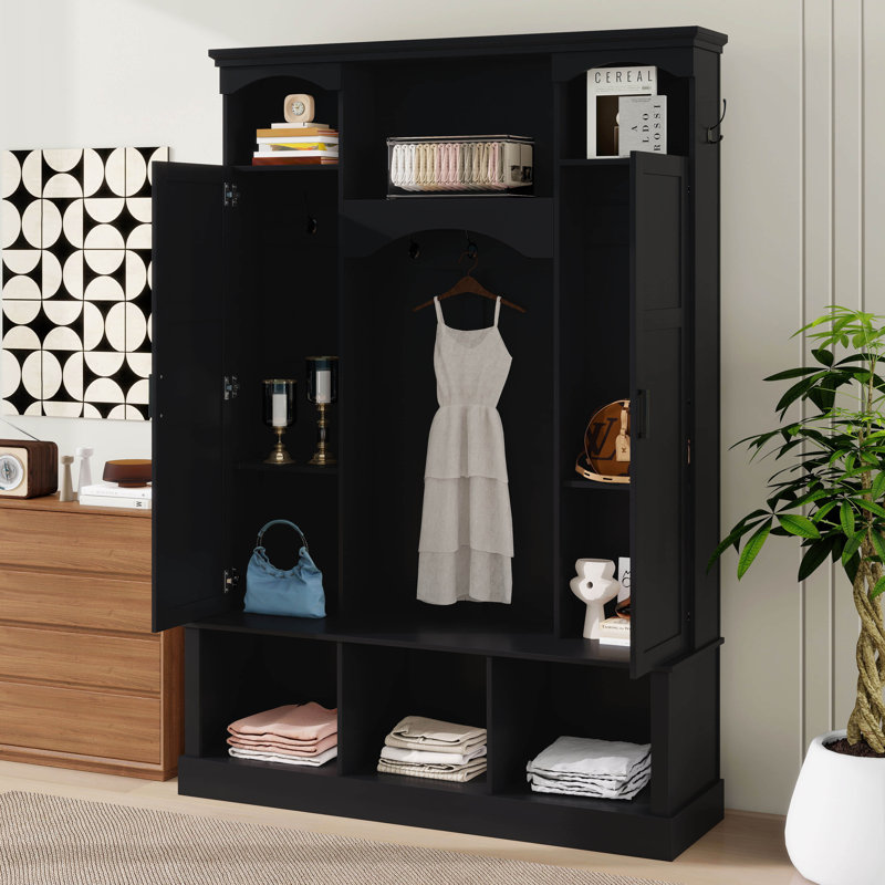 Arbre d'entrée Modern Farmhouse, Black