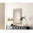 Rectangle Cornhusk Mirror in Linen White-108306182
