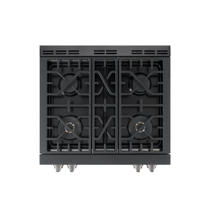 Plaque de cuisson au gaz naturel 30 po avec 4 brûleurs
