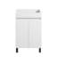 Meuble-lavabo de 20 po blanc (sans lavabo en céramique)
