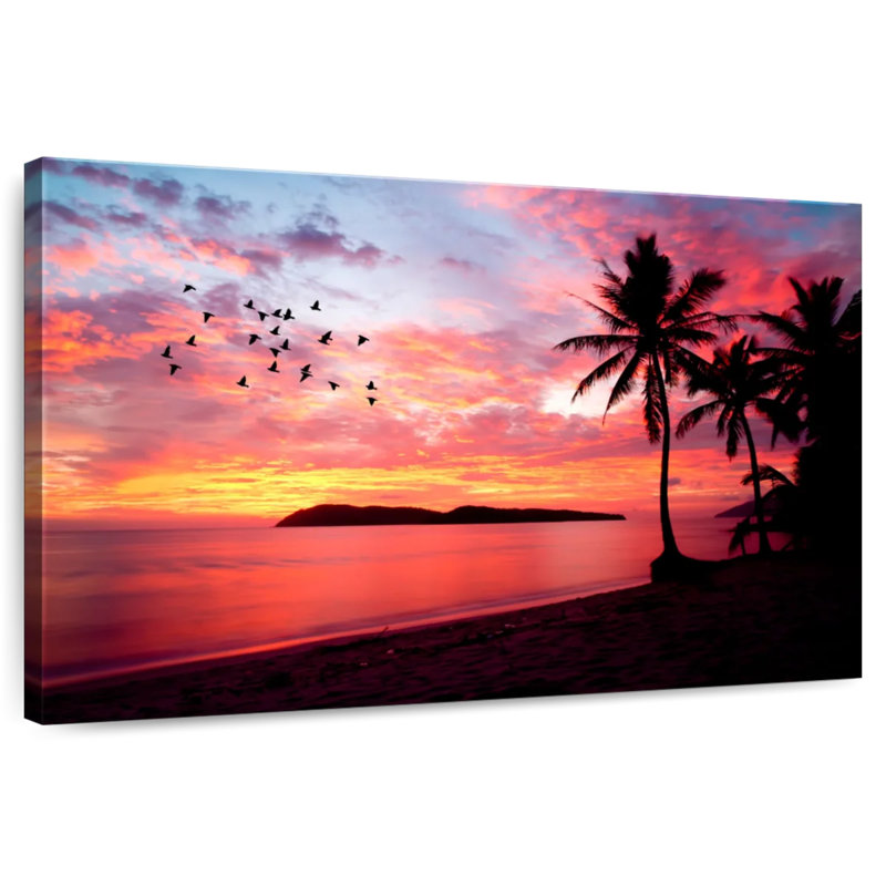 Red Tropical Beach