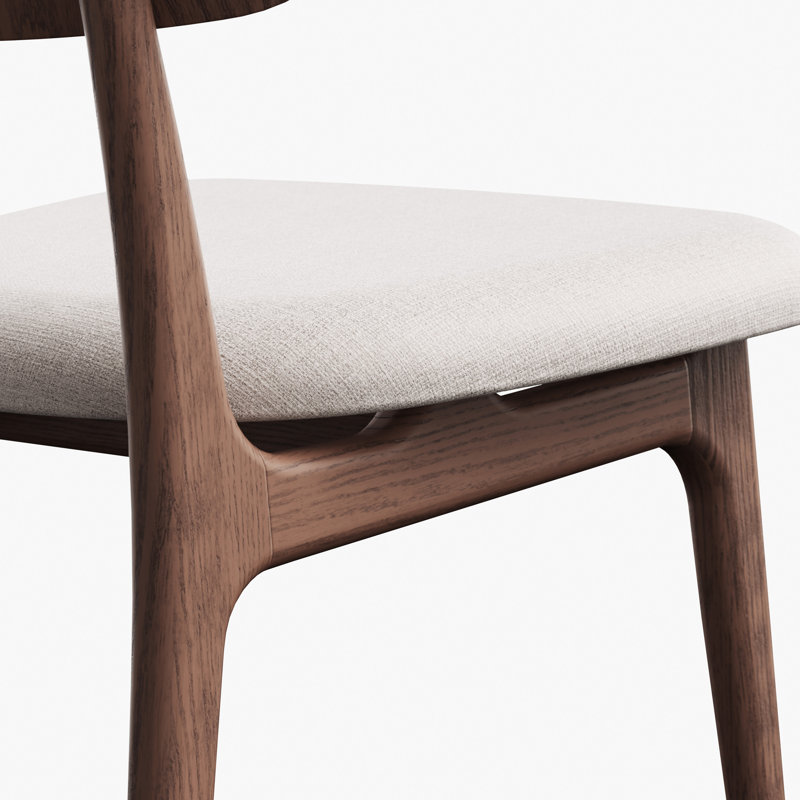 Claire Side Chair, Walnut