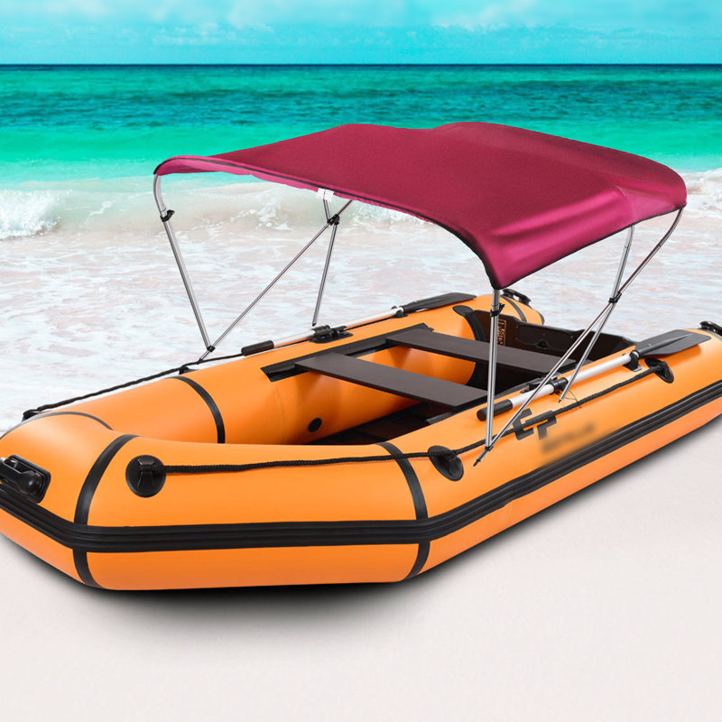 Top Boat Cover Include 2 Straps Mounting Hardwares, 3'.10" H x  6' W x  6'.5", Pink