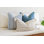 Ensemble de housse de coussin bleu côtier