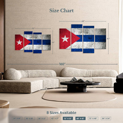 Drapeau cubain Borges