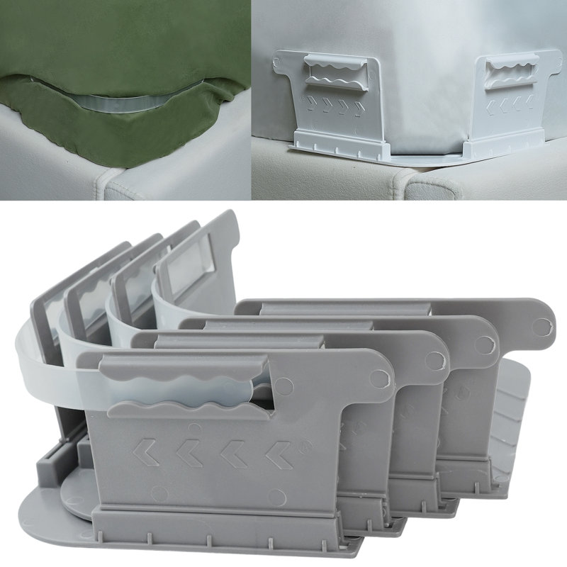 Bed Sheet Holder Straps Fit For Corner, All Mattress Types, Gray