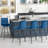 Akarsh Upholstered Counter Stool with Metal Frame-201045163