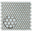 Hudson Penny Round .80" x .80" Porcelain Penny Round Mosaic Wall & Floor Tile-1982150775