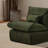 Modern Sofa Chair,Upholstered Accent Chair With Ottoman-684452573