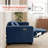 61.4"Wide Zero Clearance Power Recliner Loveseat Sofa with Adjustable Headrest-115594094