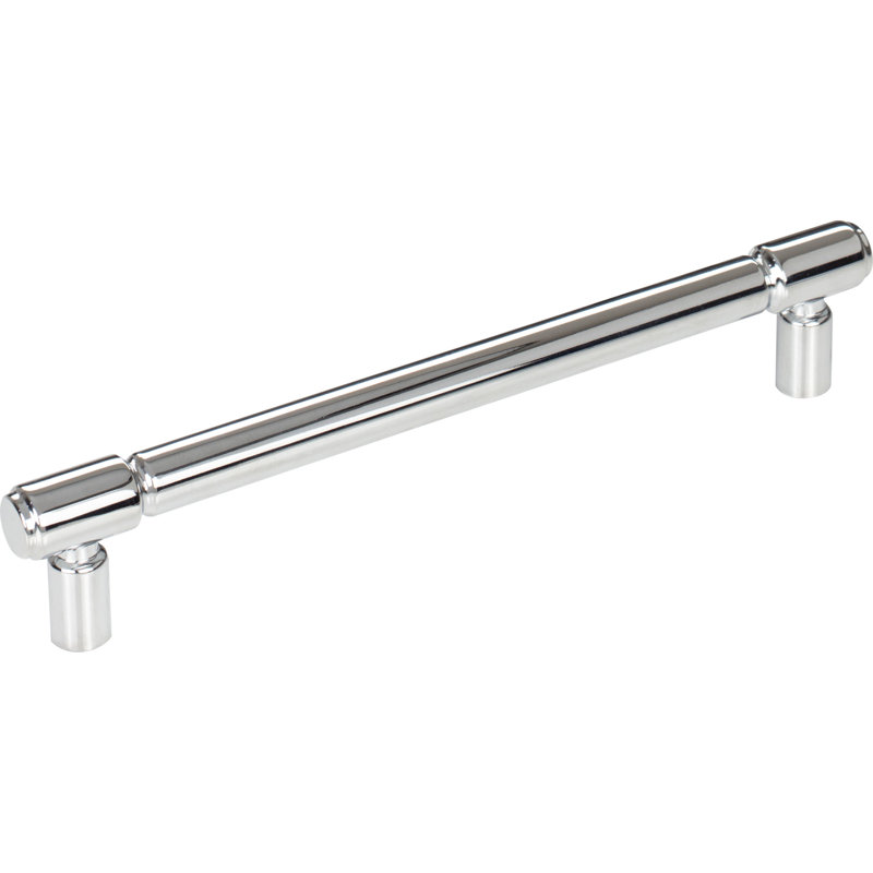 Clarence 12" Center to Center Bar pull, Polished Chrome, 6 5/16" Center to Center