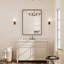 Miroir de salle de bain rectangulaire avec cadre en aluminium et verre trempé-1014952167-1014952166