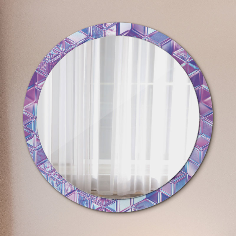 Huldar Glass Flat Wall Mirror