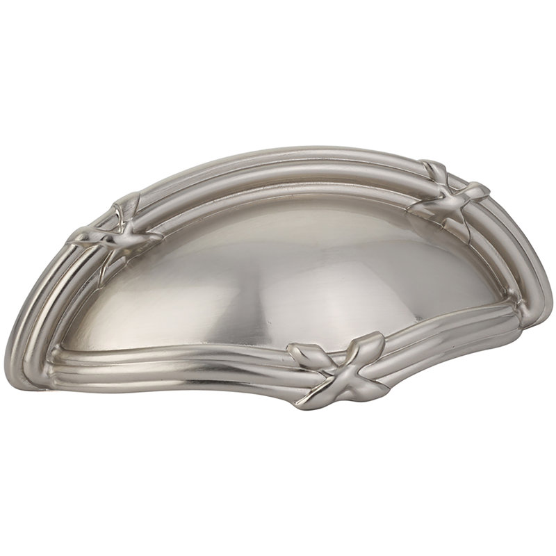 Poignée d'armoire Emtek, 3", Nickel satiné