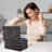 2-layer Jewelry Watch Organizer Box With Mirror