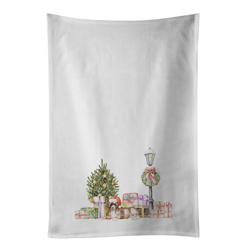 Ensemble de 2 serviettes de cuisine Boxer