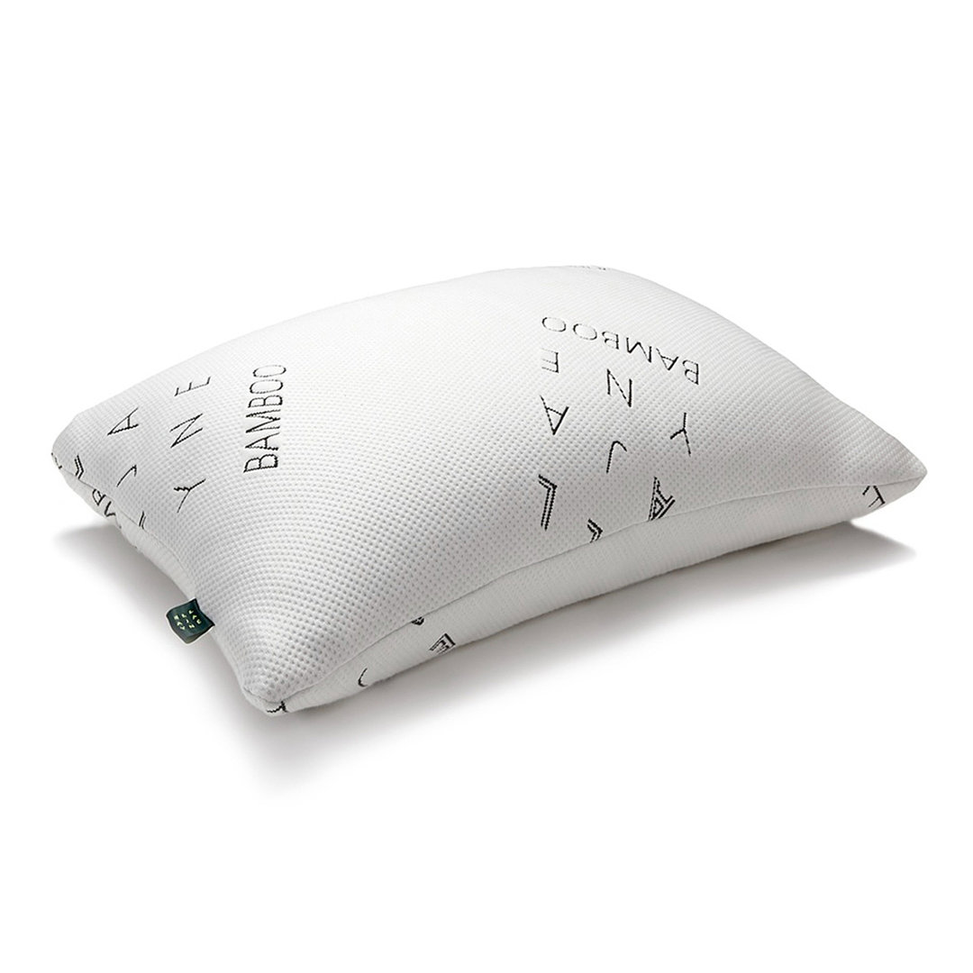 Bamboo Shredded Memory Foam Pillow with Bonus Travel Pillow Ella Jayne Home