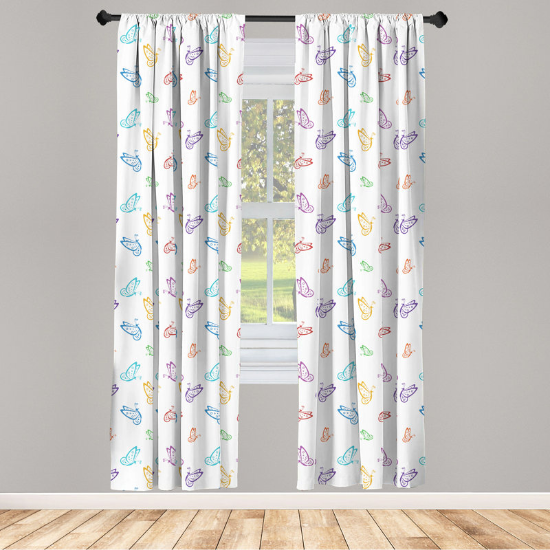 Room Darkening Sliding Panel Pair, 28" x 84"