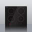 24" Electric Cooktop, Induction Cooktop , 4 Power Boost Burners, Black