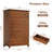 5 Drawer Solid Wood Construction Dresser-1714003752