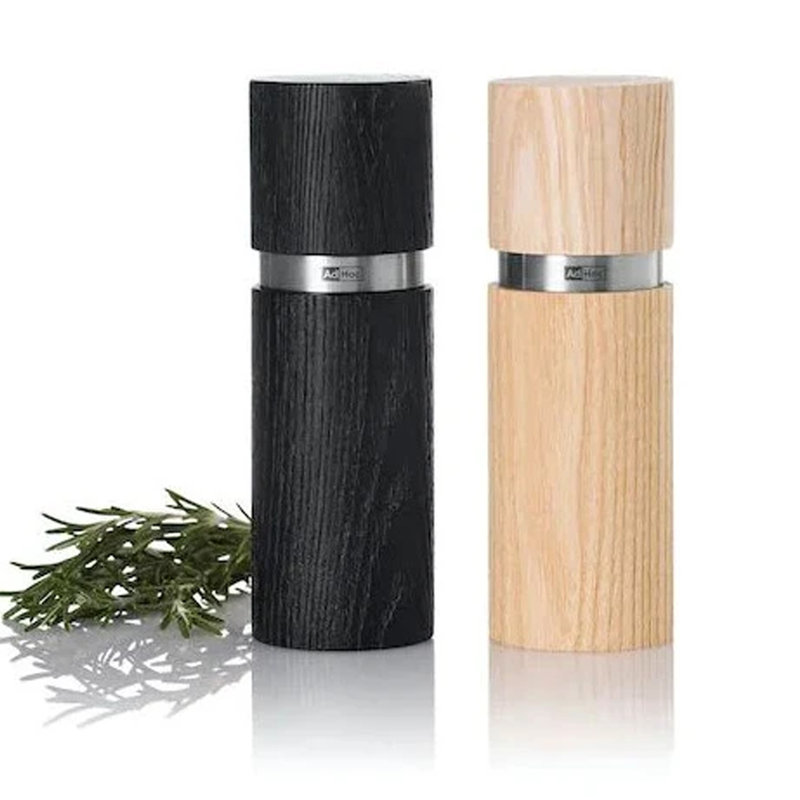 Brand Wood No Power Source Required / Manual Salt And Pepper Shaker Set