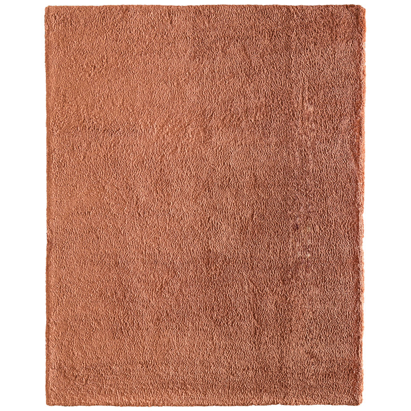 Tapis moderne Frena, Rectangle 10 pi x 14 pi, Orange