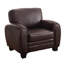 Fauteuil pivotant au design d'inspiration rétro et au confort du similicuir