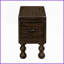 Table basse vintage en bois massif pour petits espaces, facile à assembler Surface facile à nettoyer-1984246175