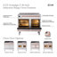 Cuisinière à induction 40 pouces avec 6 éléments à induction ILVE Nostalgie II Series (porte en verre)-1695305325