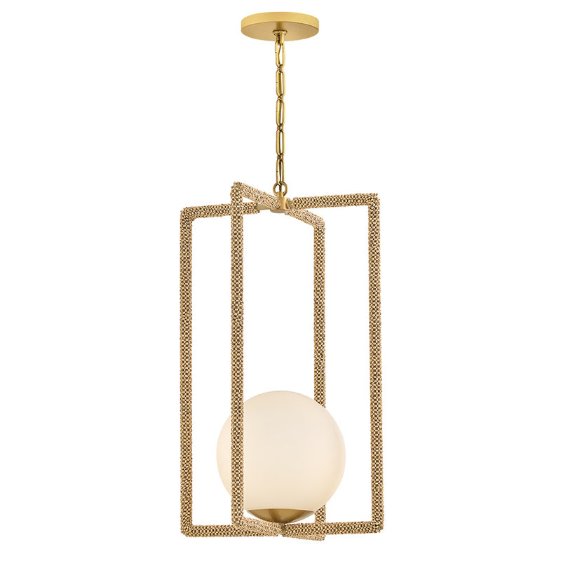 Grand luminaire suspendu Hinkley Keona, Doré