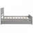 Platform Bed with Trundle-1269925743