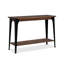 Console rectangulaire en bois massif noyer-131256820