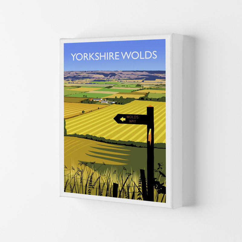 Yorkshire Wolds Portrait by Richard O'Neill - Print, Wrapped Canvas, 59.4cm H x 42cm W x 4cm D