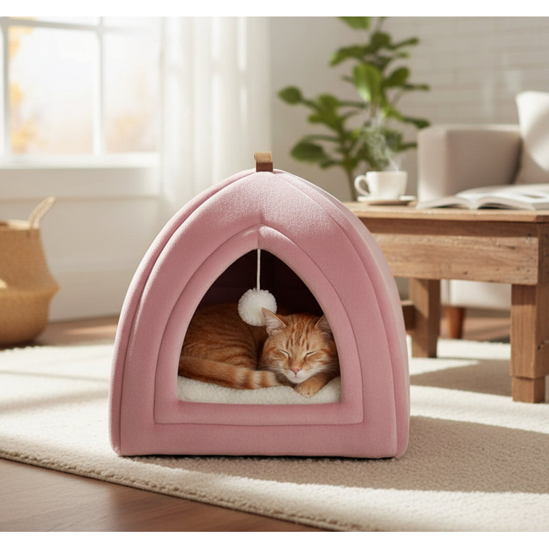 Tent Pet Bed, Pink