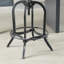 Tabouret de bar à hauteur réglable en bois massif Ariha-1118574027