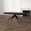 Composition Oval Solid Wood Dining Table