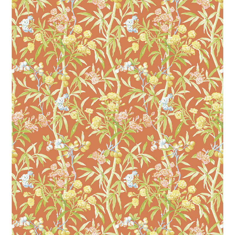 Arcadia Wallpaper Roll, Guava