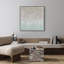 «Gray Field» par Martin Edwards - Reproduction d'art sur cadre flottant