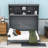 Aroara Space-Saving Queen Murphy Bed with Cabinet-1320249625