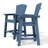 Wolak HDPE Outdoor Adirondack Chair Set With Table-920299634