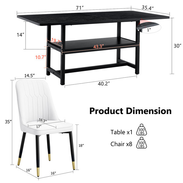 Dimensions du produit